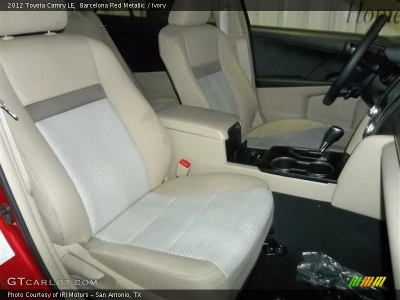 Barcelona Red Metallic / Ivory 2012 Toyota Camry LE