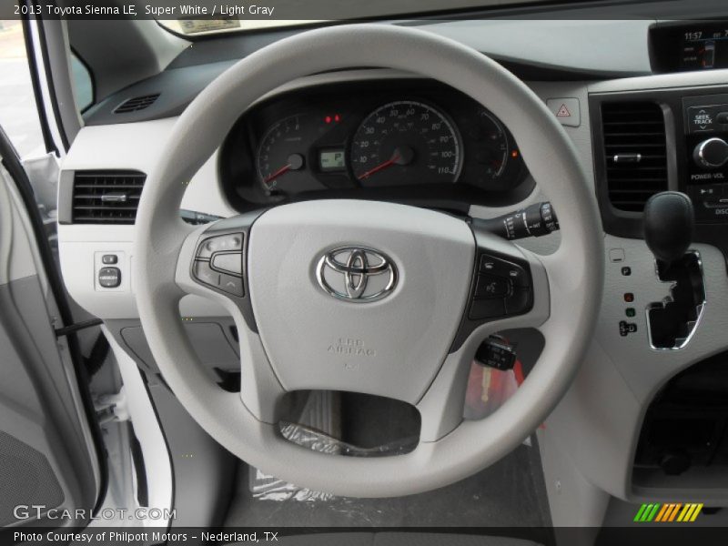  2013 Sienna LE Steering Wheel