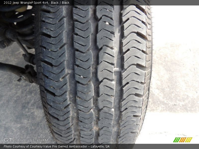 Black / Black 2012 Jeep Wrangler Sport 4x4