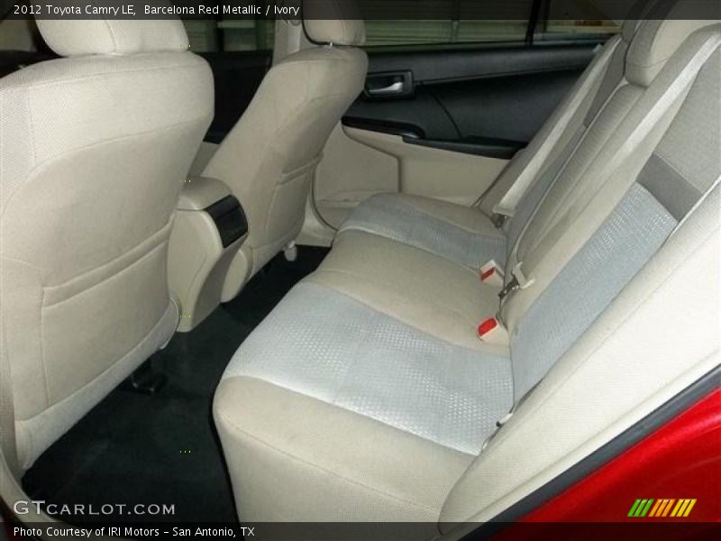 Barcelona Red Metallic / Ivory 2012 Toyota Camry LE