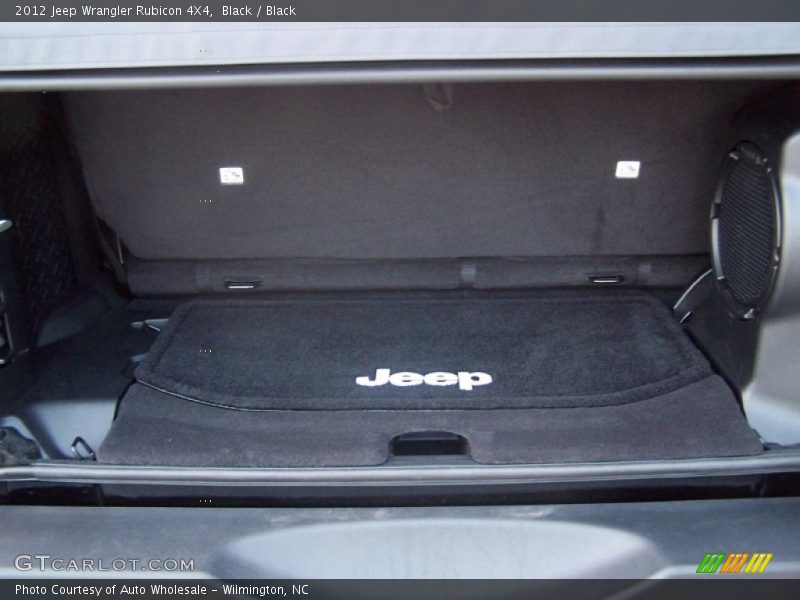 Black / Black 2012 Jeep Wrangler Rubicon 4X4
