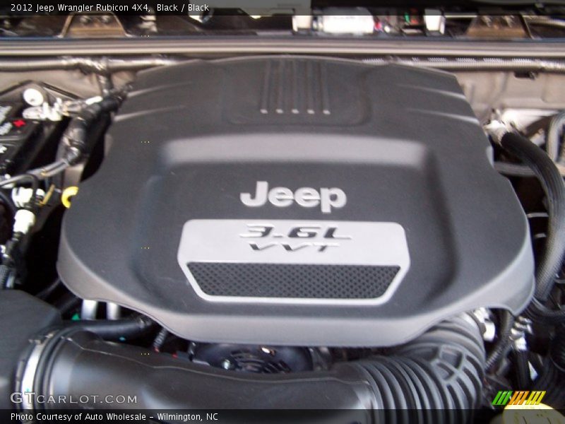 Black / Black 2012 Jeep Wrangler Rubicon 4X4