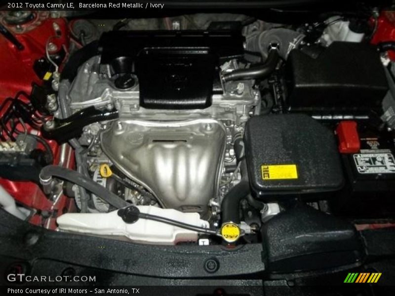Barcelona Red Metallic / Ivory 2012 Toyota Camry LE