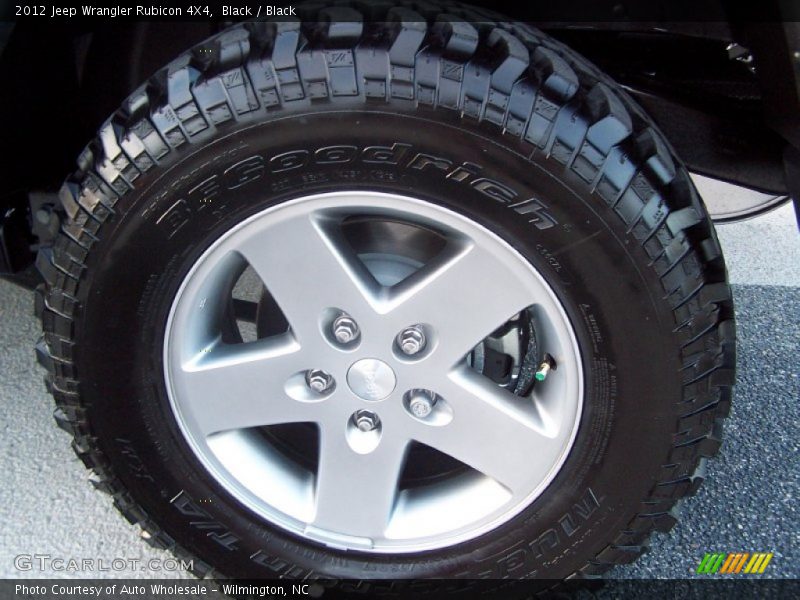 Black / Black 2012 Jeep Wrangler Rubicon 4X4