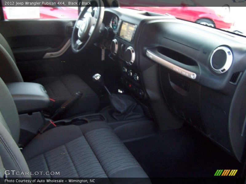 Black / Black 2012 Jeep Wrangler Rubicon 4X4