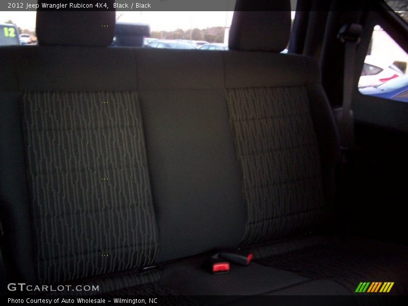 Black / Black 2012 Jeep Wrangler Rubicon 4X4