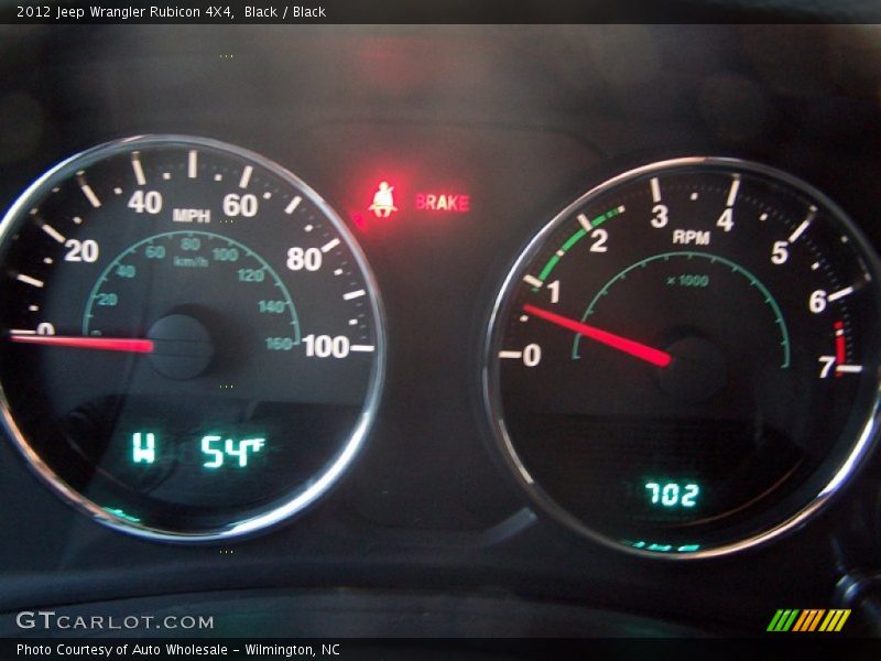 Black / Black 2012 Jeep Wrangler Rubicon 4X4