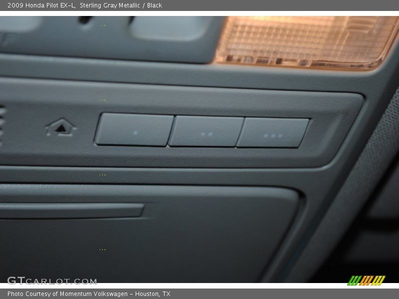 Sterling Gray Metallic / Black 2009 Honda Pilot EX-L