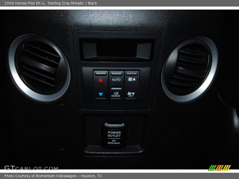 Sterling Gray Metallic / Black 2009 Honda Pilot EX-L