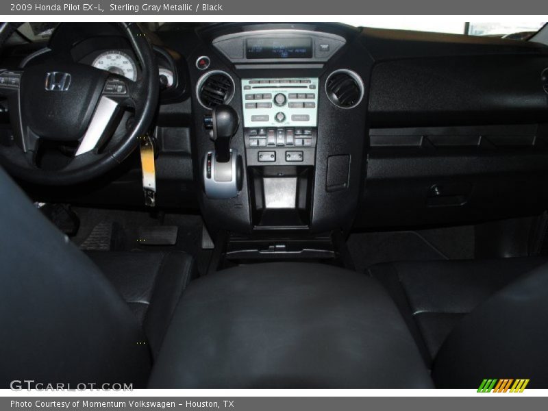 Sterling Gray Metallic / Black 2009 Honda Pilot EX-L