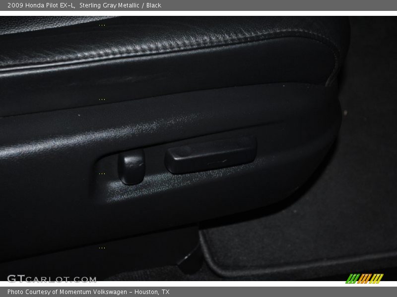 Sterling Gray Metallic / Black 2009 Honda Pilot EX-L