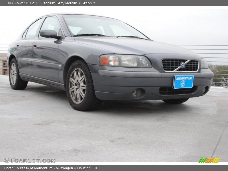 Titanium Gray Metallic / Graphite 2004 Volvo S60 2.4