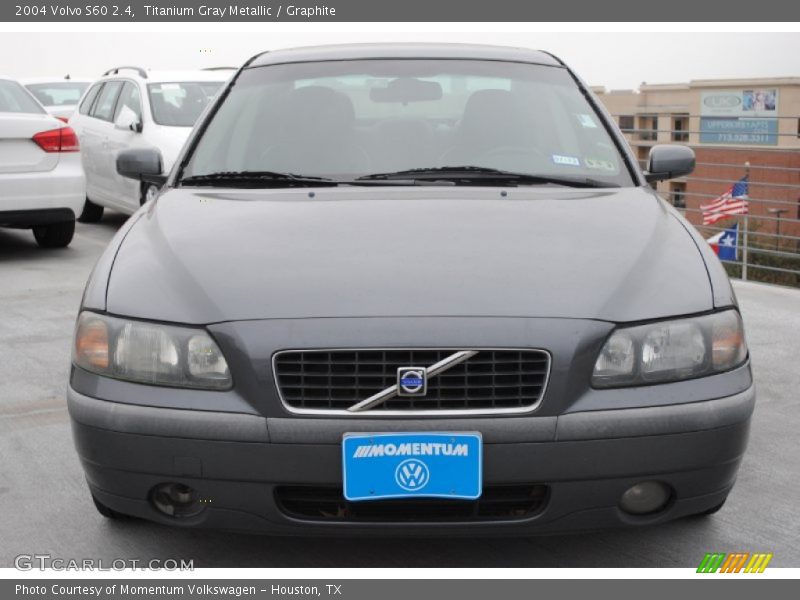 Titanium Gray Metallic / Graphite 2004 Volvo S60 2.4