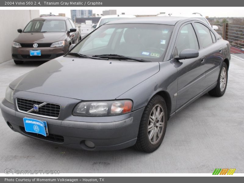 Titanium Gray Metallic / Graphite 2004 Volvo S60 2.4