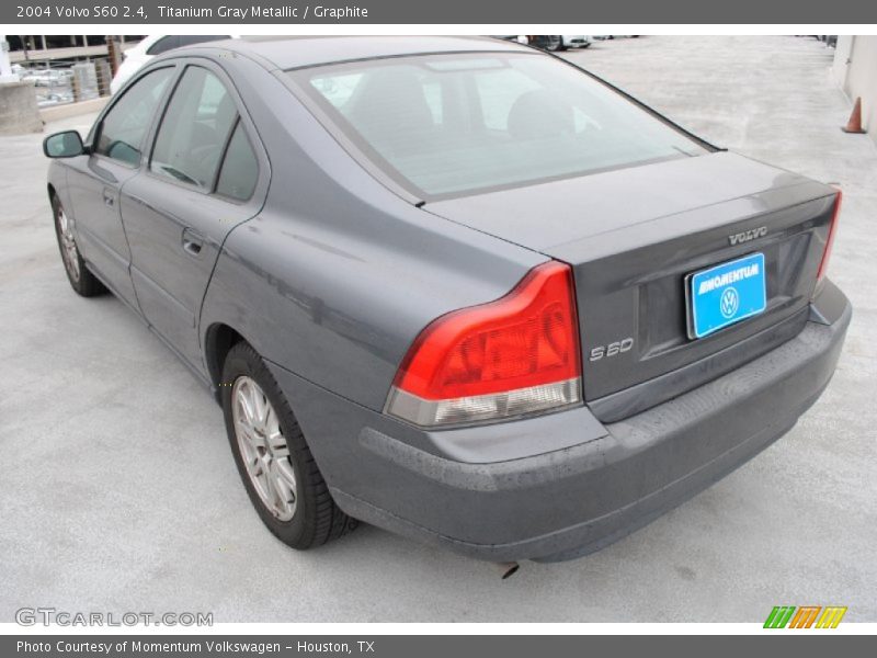 Titanium Gray Metallic / Graphite 2004 Volvo S60 2.4