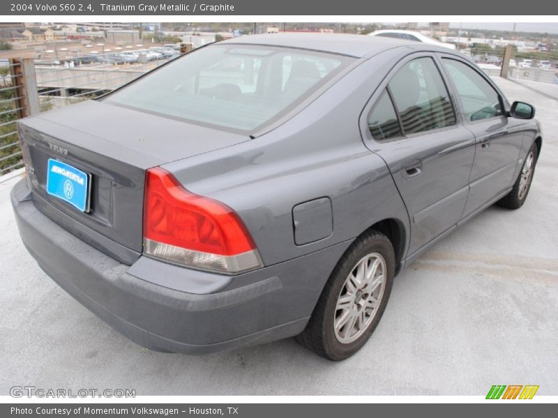 Titanium Gray Metallic / Graphite 2004 Volvo S60 2.4