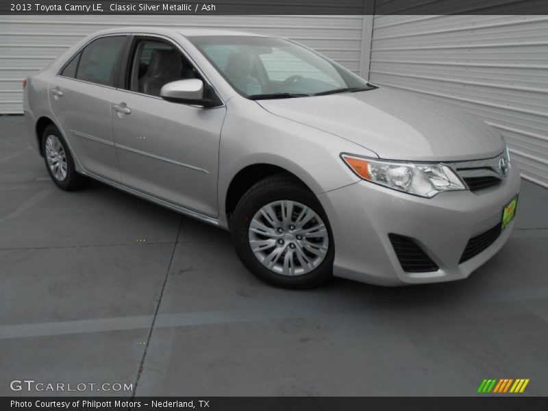 Classic Silver Metallic / Ash 2013 Toyota Camry LE
