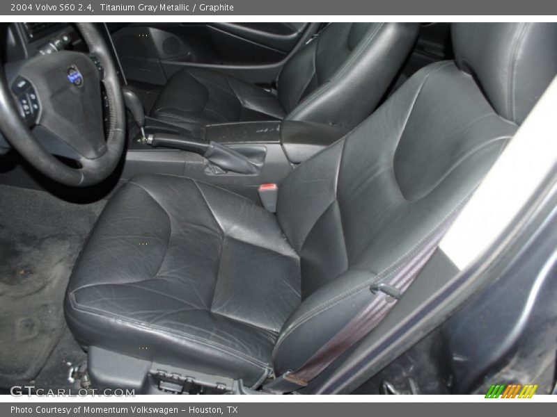 Titanium Gray Metallic / Graphite 2004 Volvo S60 2.4