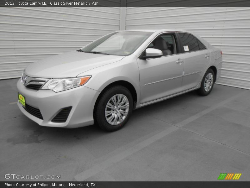 Classic Silver Metallic / Ash 2013 Toyota Camry LE