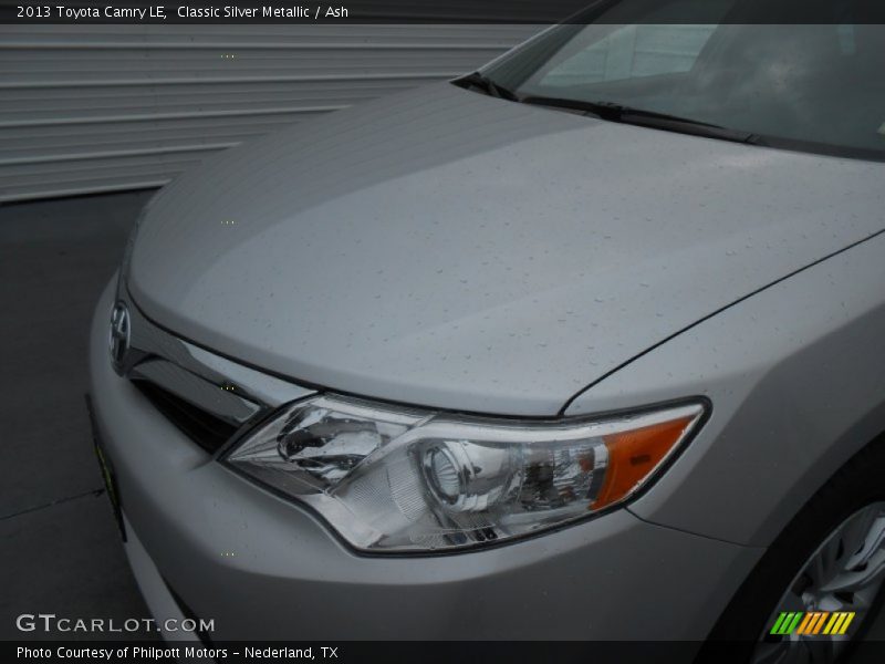 Classic Silver Metallic / Ash 2013 Toyota Camry LE