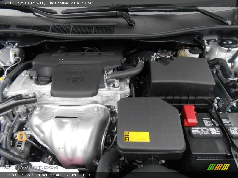  2013 Camry LE Engine - 2.5 Liter DOHC 16-Valve Dual VVT-i 4 Cylinder