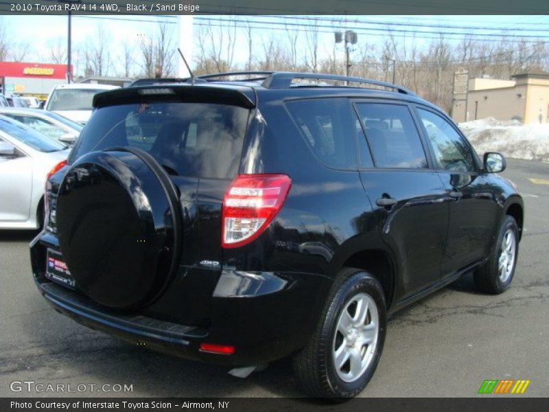 Black / Sand Beige 2010 Toyota RAV4 I4 4WD