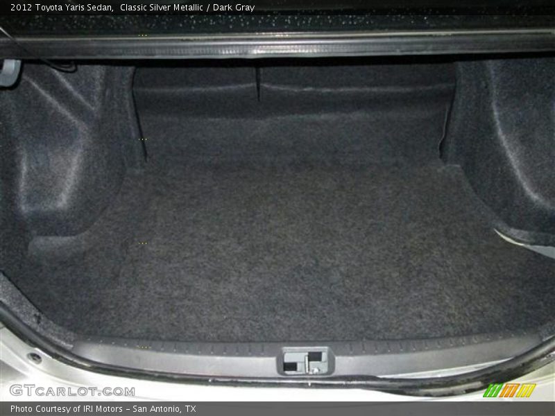 Classic Silver Metallic / Dark Gray 2012 Toyota Yaris Sedan