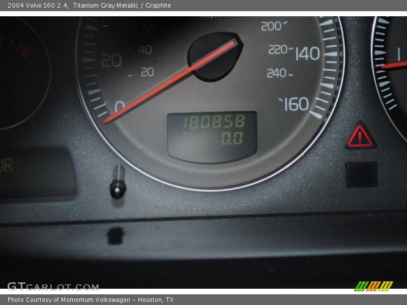 Titanium Gray Metallic / Graphite 2004 Volvo S60 2.4