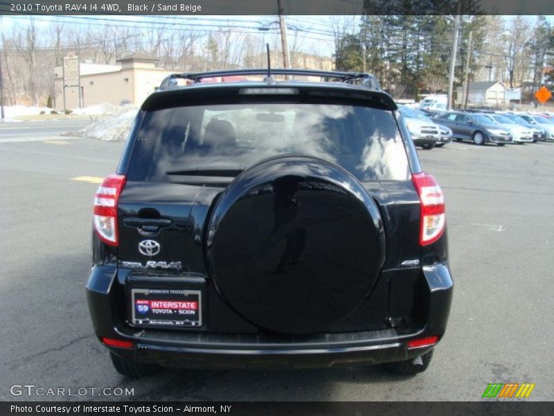 Black / Sand Beige 2010 Toyota RAV4 I4 4WD