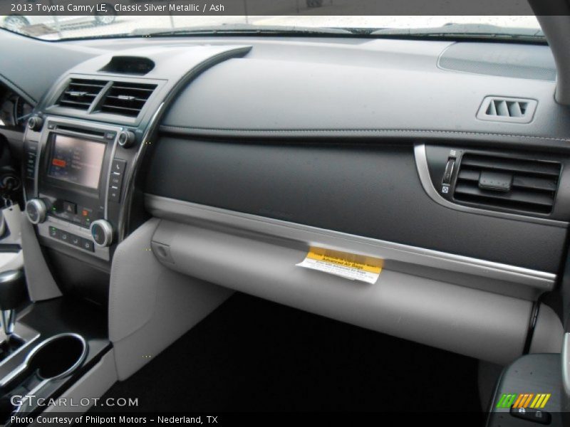 Classic Silver Metallic / Ash 2013 Toyota Camry LE