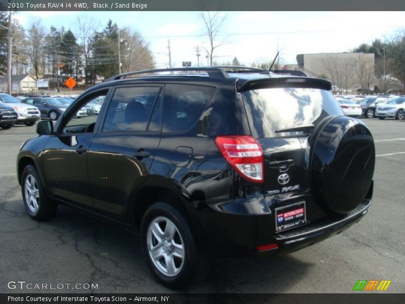 Black / Sand Beige 2010 Toyota RAV4 I4 4WD