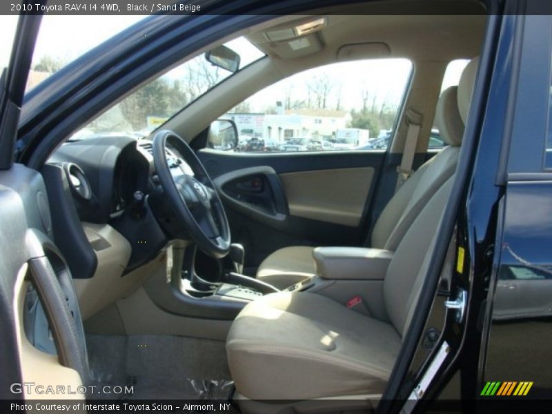 Black / Sand Beige 2010 Toyota RAV4 I4 4WD