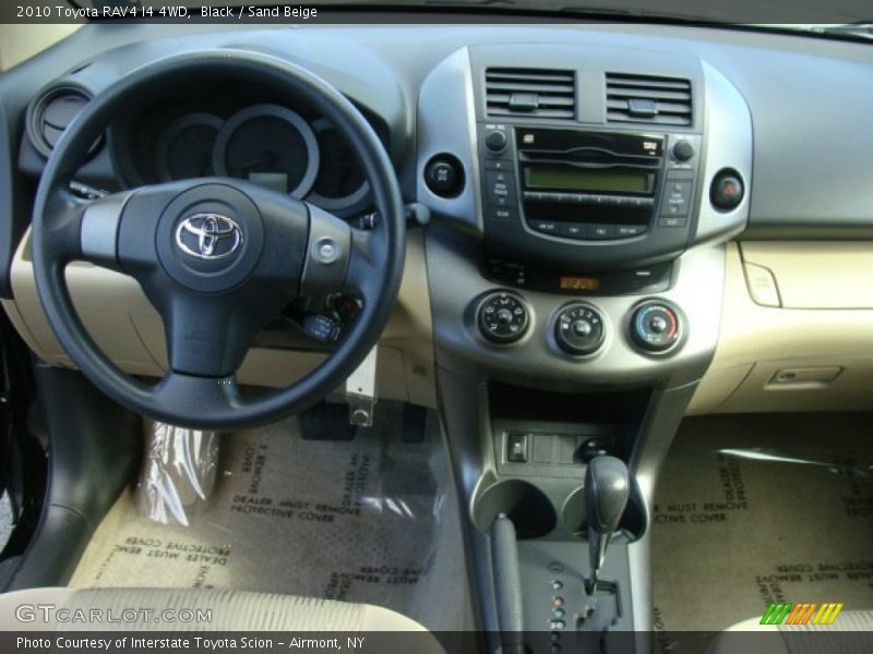 Black / Sand Beige 2010 Toyota RAV4 I4 4WD
