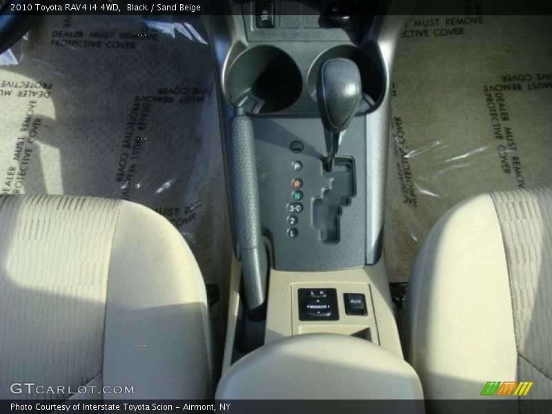 Black / Sand Beige 2010 Toyota RAV4 I4 4WD