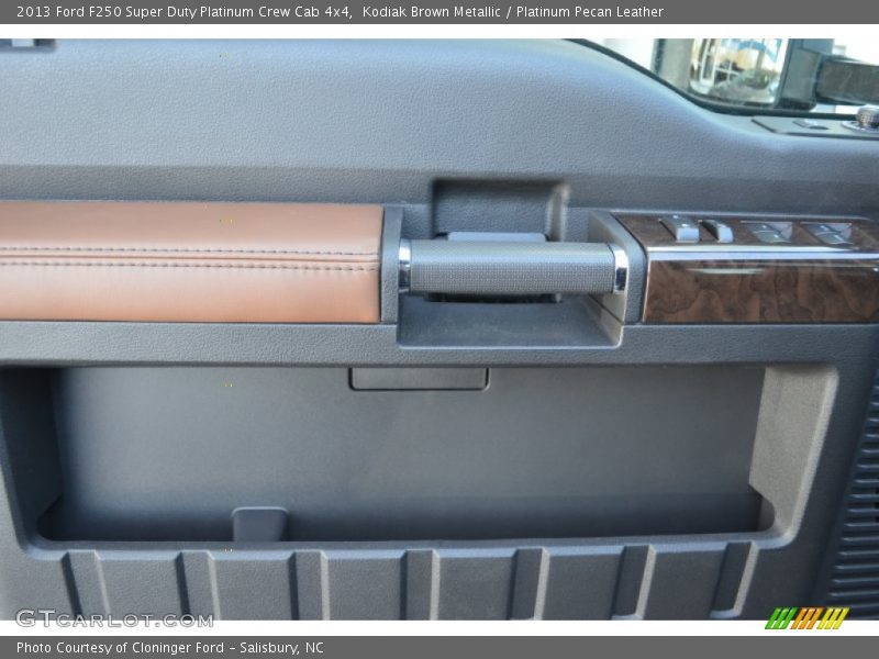 Kodiak Brown Metallic / Platinum Pecan Leather 2013 Ford F250 Super Duty Platinum Crew Cab 4x4