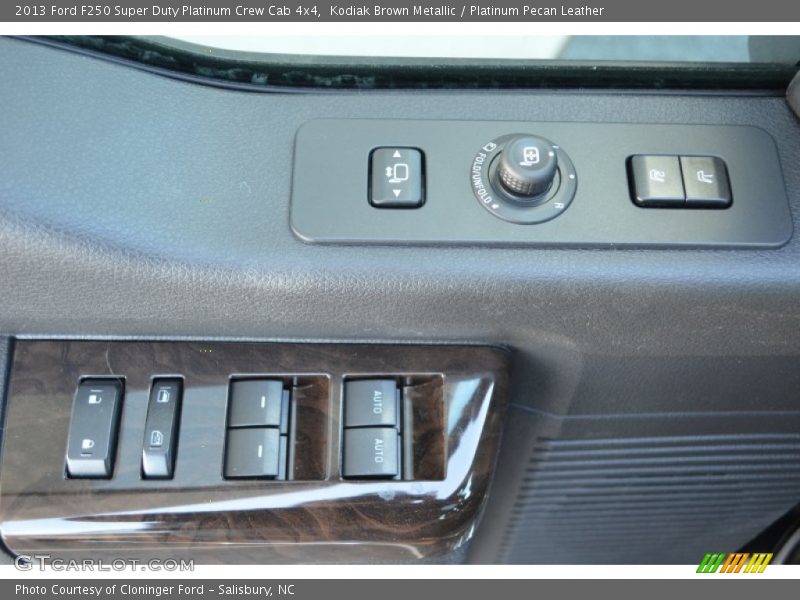 Kodiak Brown Metallic / Platinum Pecan Leather 2013 Ford F250 Super Duty Platinum Crew Cab 4x4