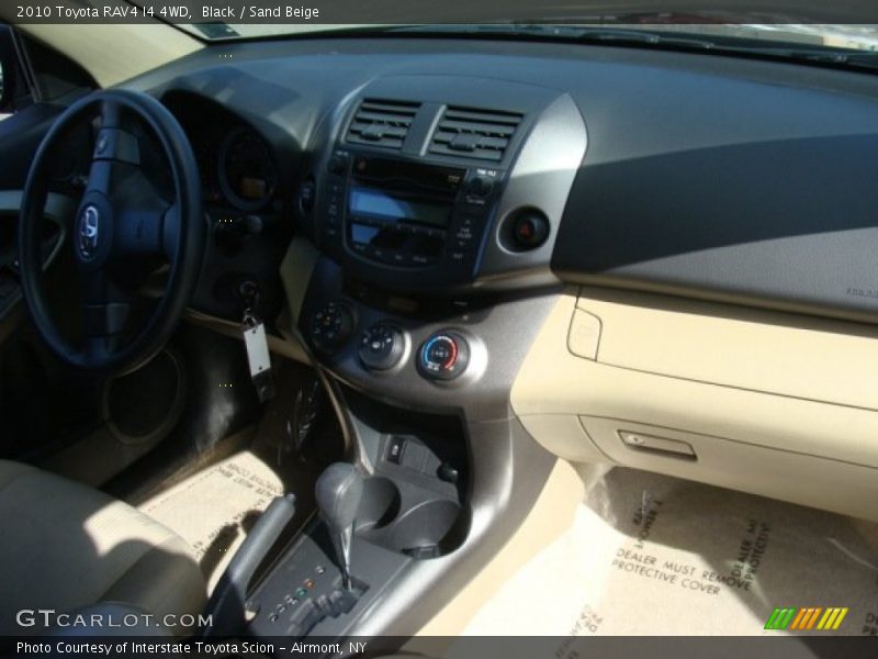 Black / Sand Beige 2010 Toyota RAV4 I4 4WD
