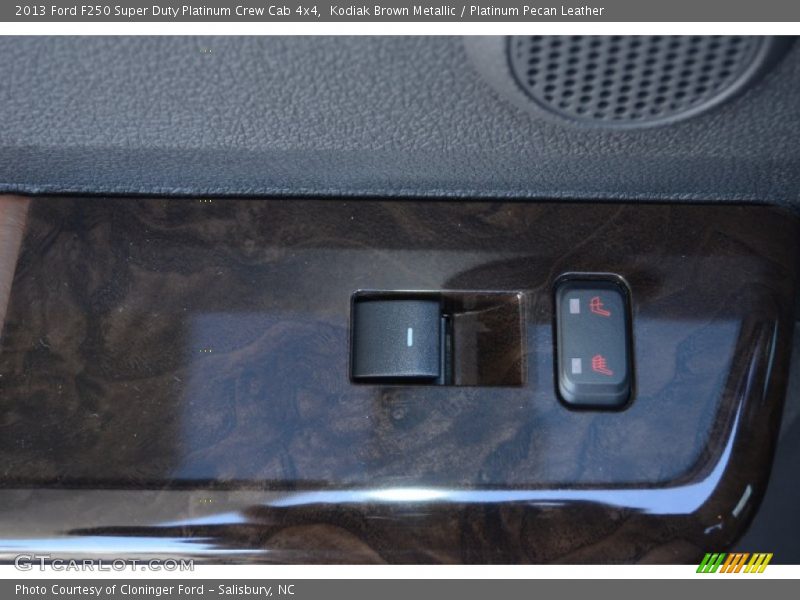 Kodiak Brown Metallic / Platinum Pecan Leather 2013 Ford F250 Super Duty Platinum Crew Cab 4x4