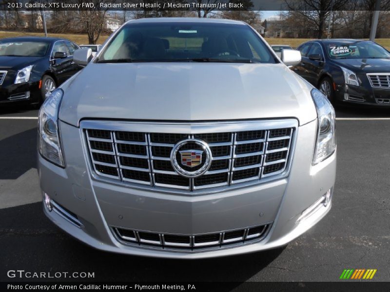 Radiant Silver Metallic / Medium Titanium/Jet Black 2013 Cadillac XTS Luxury FWD