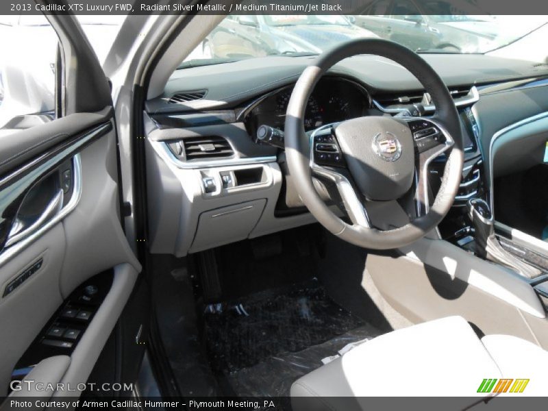 Radiant Silver Metallic / Medium Titanium/Jet Black 2013 Cadillac XTS Luxury FWD