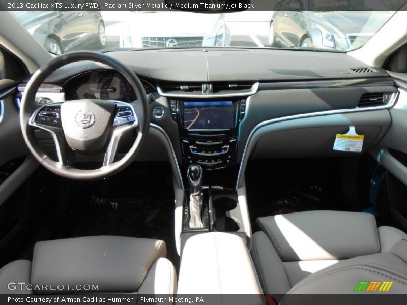 Radiant Silver Metallic / Medium Titanium/Jet Black 2013 Cadillac XTS Luxury FWD