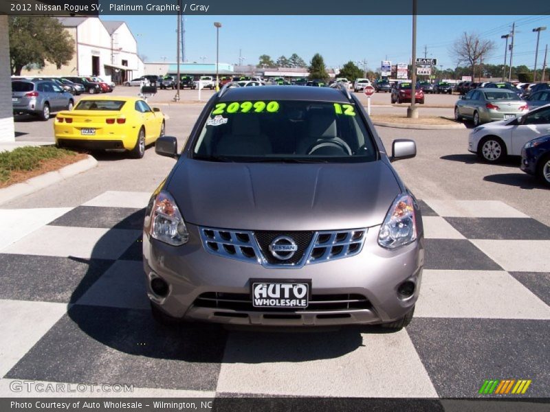 Platinum Graphite / Gray 2012 Nissan Rogue SV