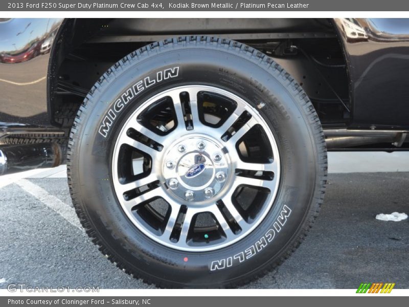  2013 F250 Super Duty Platinum Crew Cab 4x4 Wheel