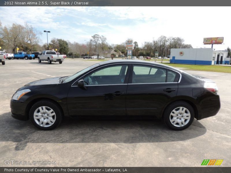 Super Black / Charcoal 2012 Nissan Altima 2.5 S