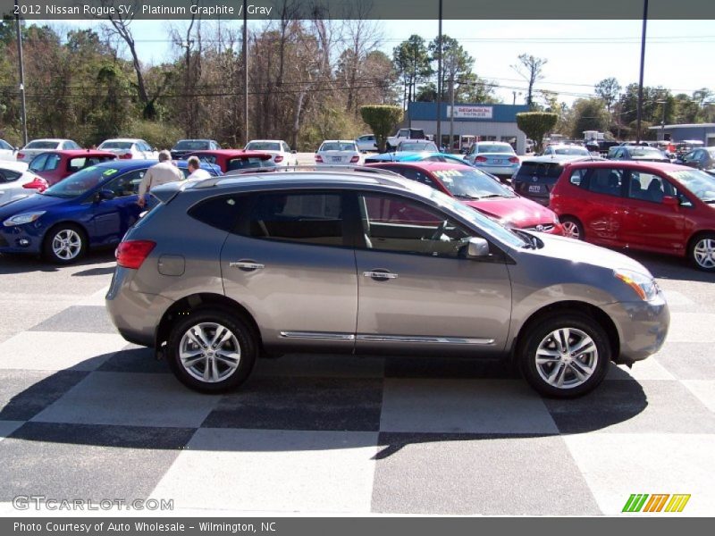 Platinum Graphite / Gray 2012 Nissan Rogue SV