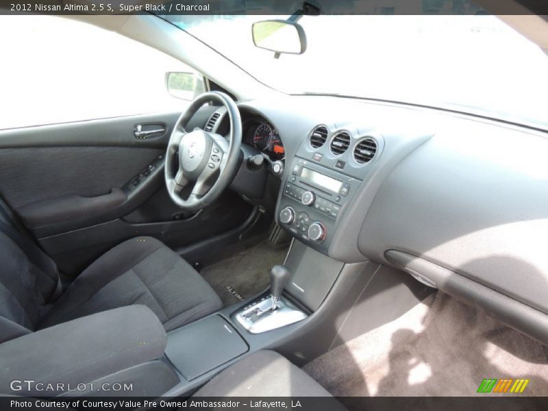 Super Black / Charcoal 2012 Nissan Altima 2.5 S