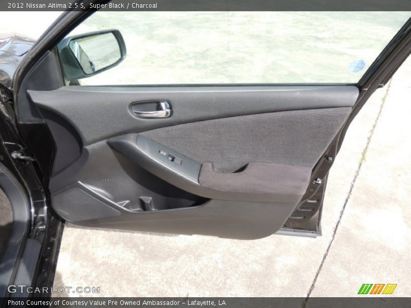Super Black / Charcoal 2012 Nissan Altima 2.5 S