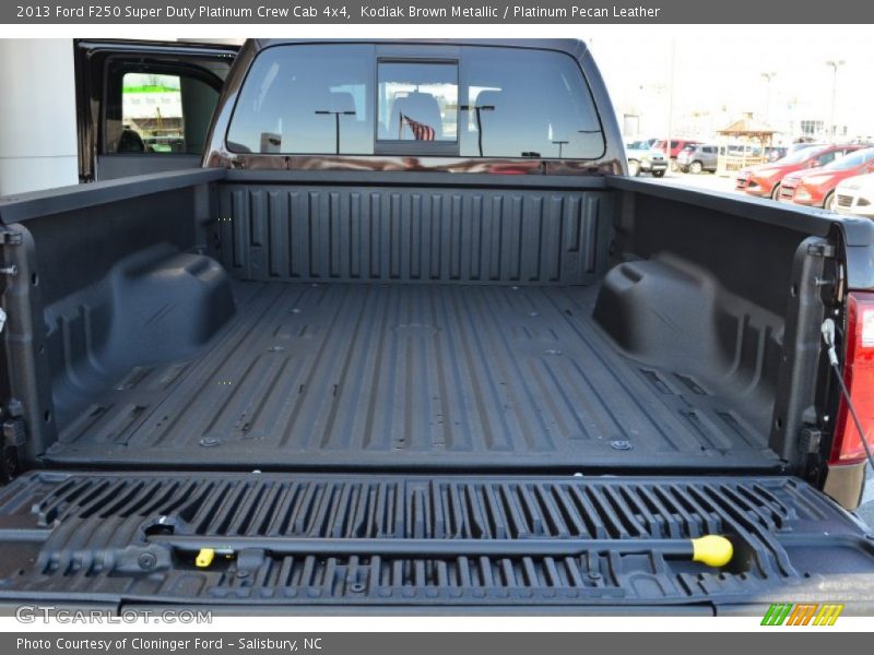 Kodiak Brown Metallic / Platinum Pecan Leather 2013 Ford F250 Super Duty Platinum Crew Cab 4x4