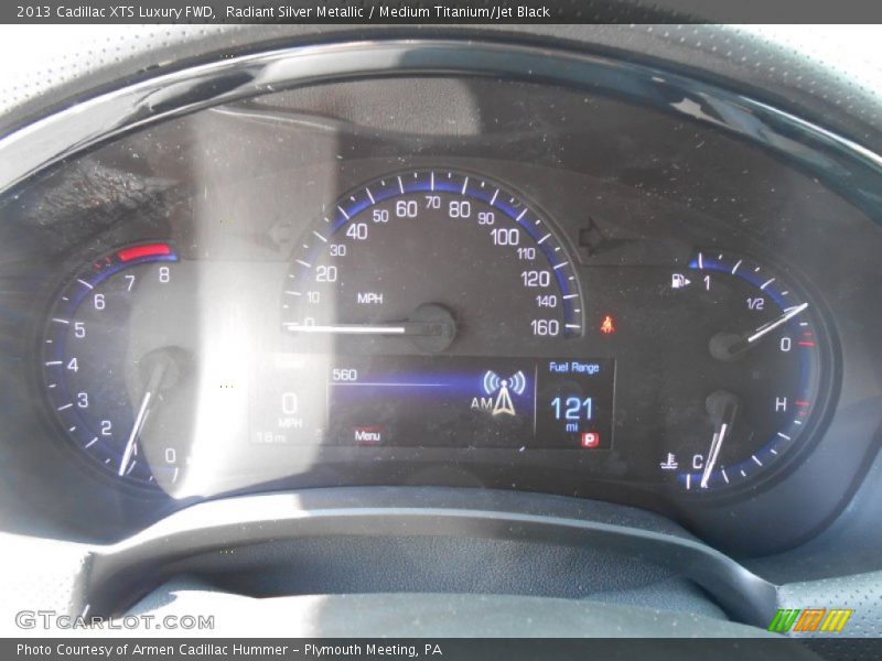 Radiant Silver Metallic / Medium Titanium/Jet Black 2013 Cadillac XTS Luxury FWD