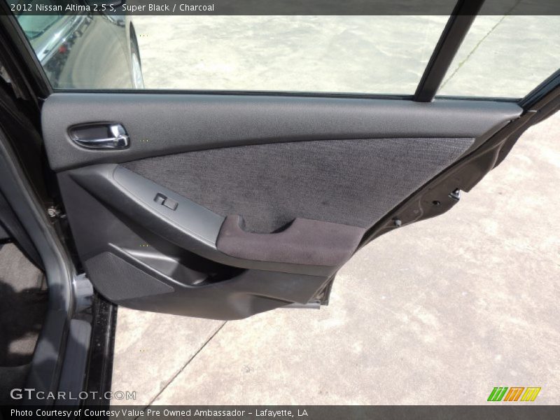 Super Black / Charcoal 2012 Nissan Altima 2.5 S